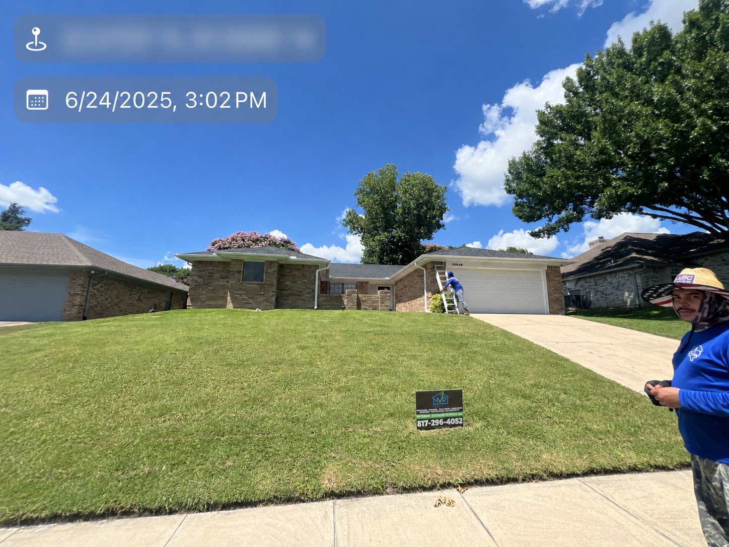 Front of home after roof replacement by MVP Construction & Remodeling